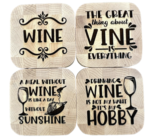 Drinking Coasters - Wine