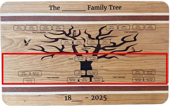 Family Tree (3 Lines)