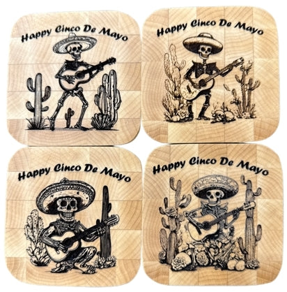 Holiday - Cinco de mayo Coasters
