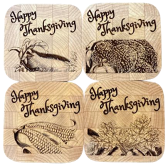 Holiday - Thanksgiving Coasters