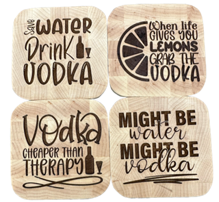 Drinking Coasters – Vodka