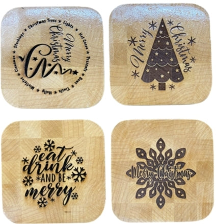 Fun Christmas Coaster